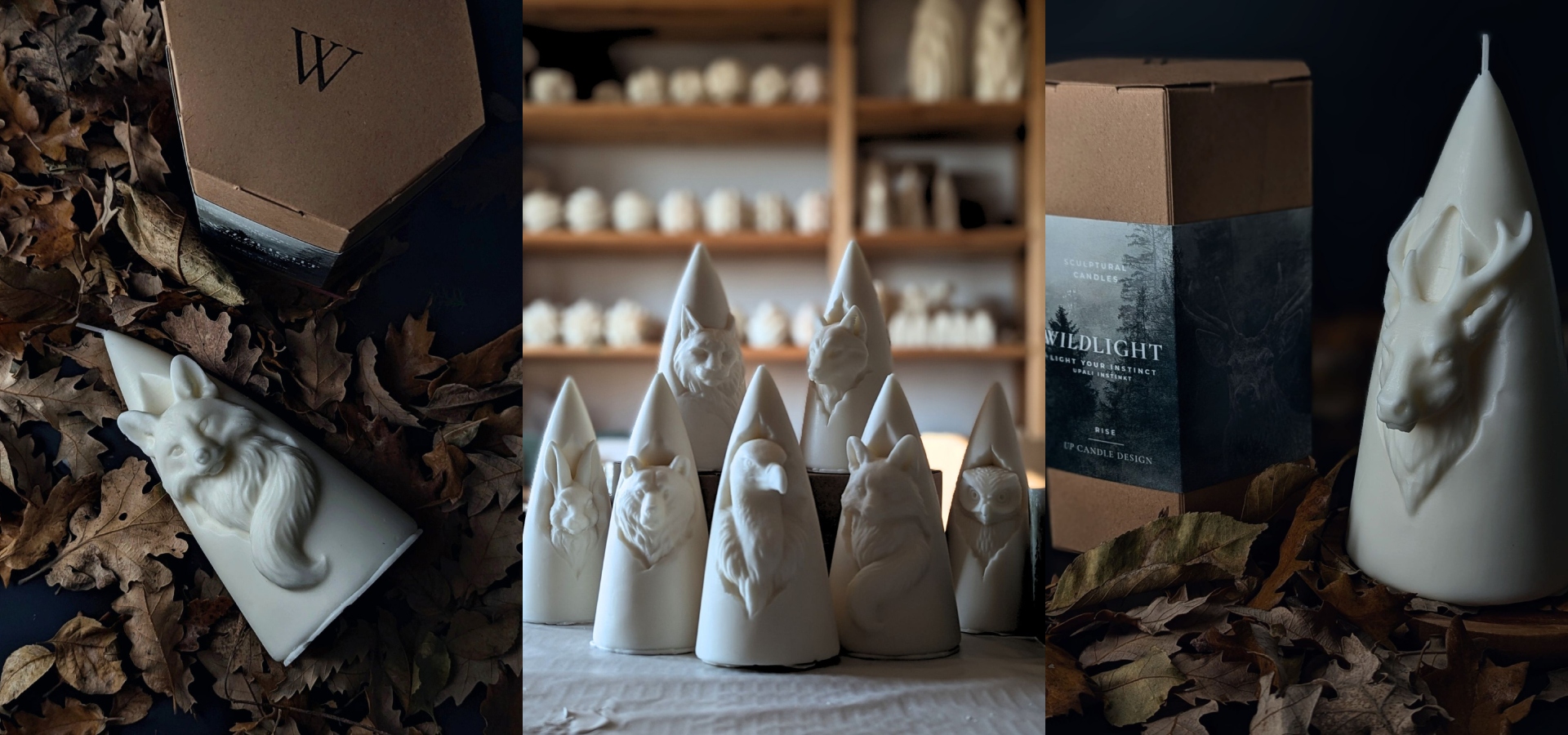 up candle design svijeće