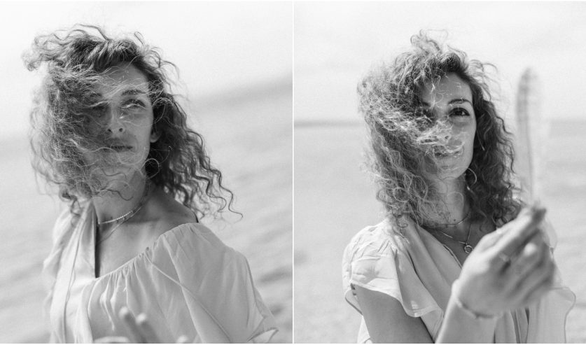 žena zamišljena u tišini razmišljajući o odnosu