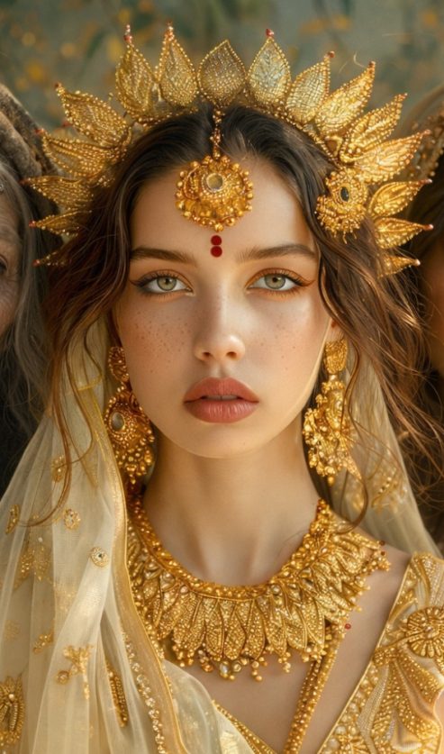 Simbol trostruke božice s tri Mjeseca koji predstavljaju djevojku, majku i mudru ženu.