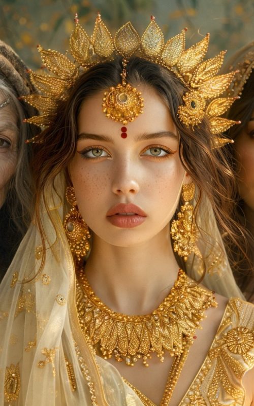 Simbol trostruke božice s tri Mjeseca koji predstavljaju djevojku, majku i mudru ženu.