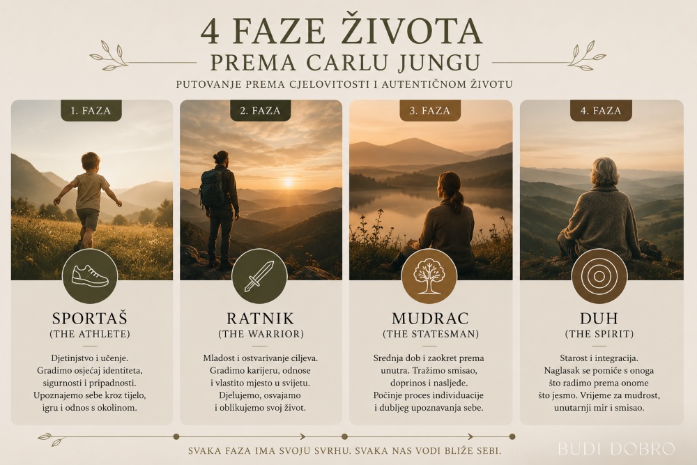4 faze života prema carlu jungu