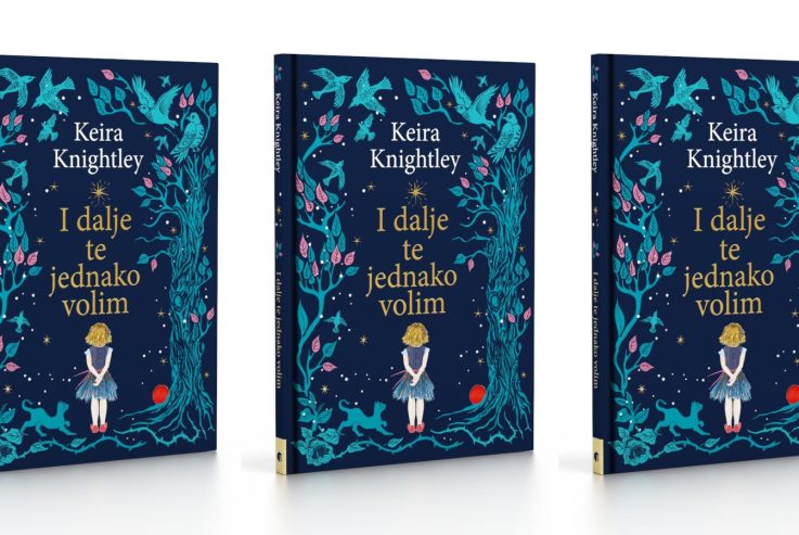 Keira Knightley i naslovnica slikovnice I dalje te jednako volim o dolasku novog člana obitelji.