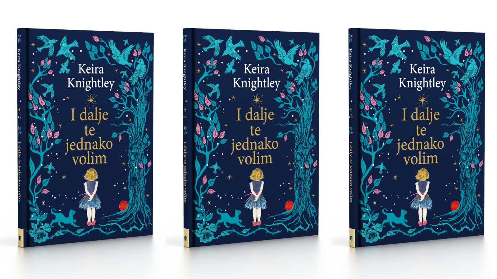 Keira Knightley i naslovnica slikovnice I dalje te jednako volim o dolasku novog člana obitelji.