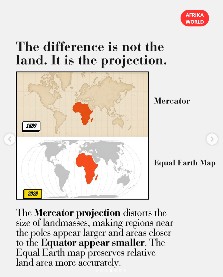 mercator vs. equal earth